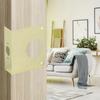 Premium Gold Finish Door Reinforcement Plate to Enhances Home Security Repair Door Lock Holes for Wood Metal Door Use