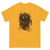 Camiseta de Algodón 100% con Gráfico de Cara Sonriente con Salpicaduras de Barro para Hombre Camisetas Top Unisex camiseta clásica