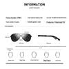 CAPONI HD Glass Polarized Aviator Sunglasses