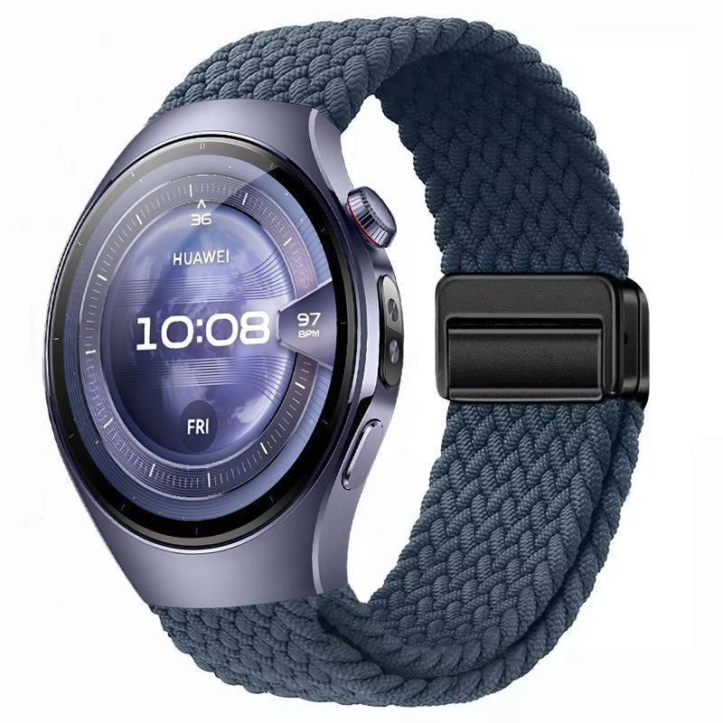 20mm 22mm Nylon Strap for Huawei Watch 5 GT5-4-3 46mm Magnetic Bracelet Wristband Samsung Galaxy Watch 7 6 5 4 40mm 44mm Correa
