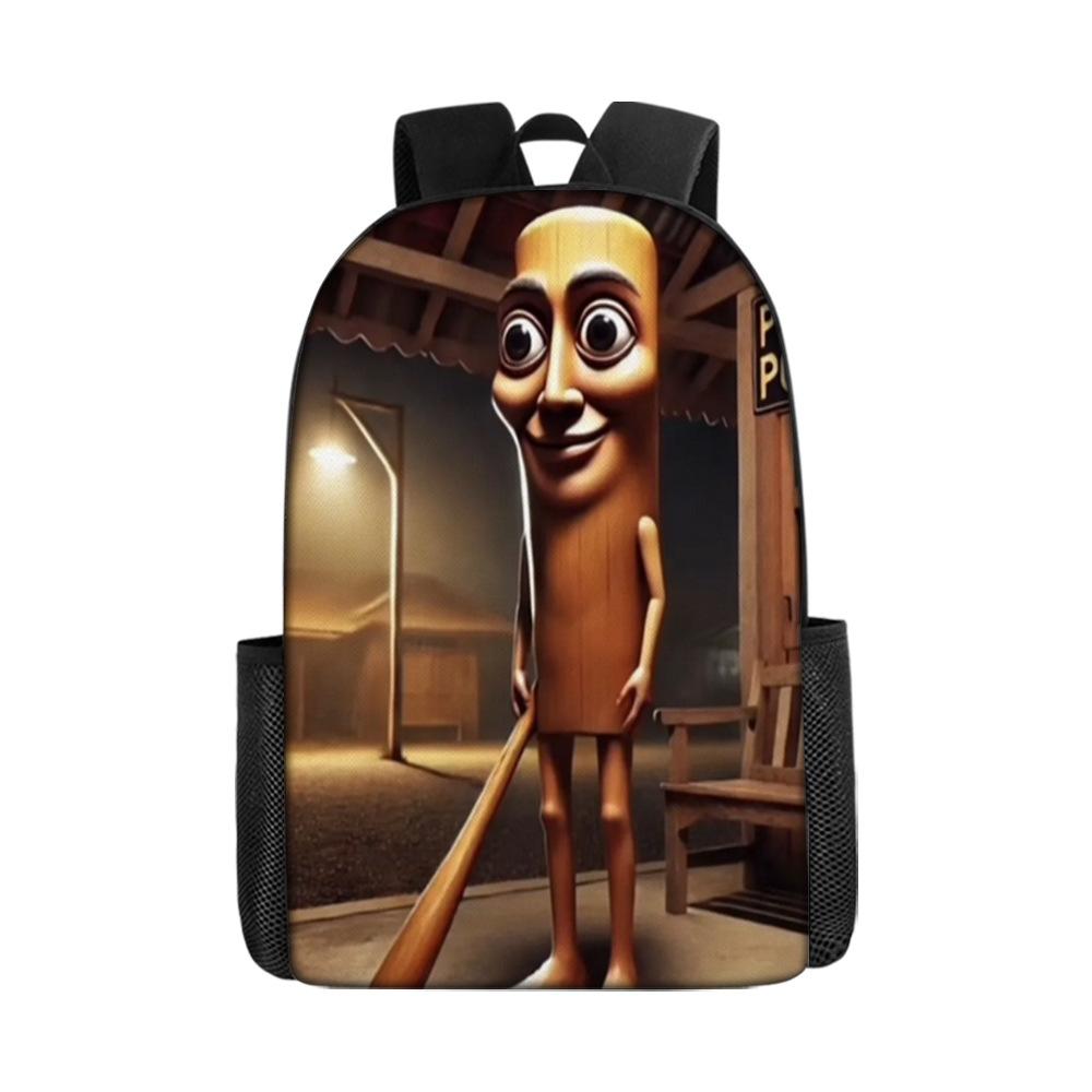 17 Inch Primary And Secondary School Schoolbag 3D Digital Color Printing Diy Backpack Oxford Cloth Backpack Printing
