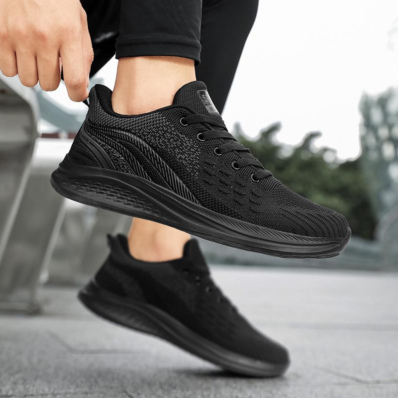 Mode 2024 Neuer Stil Herrenschuhe Herbst Student Klassischer Herren Freizeitsneaker Leicht Outdoor Atmungsaktiv Rutschfest Männlicher Sportschuh