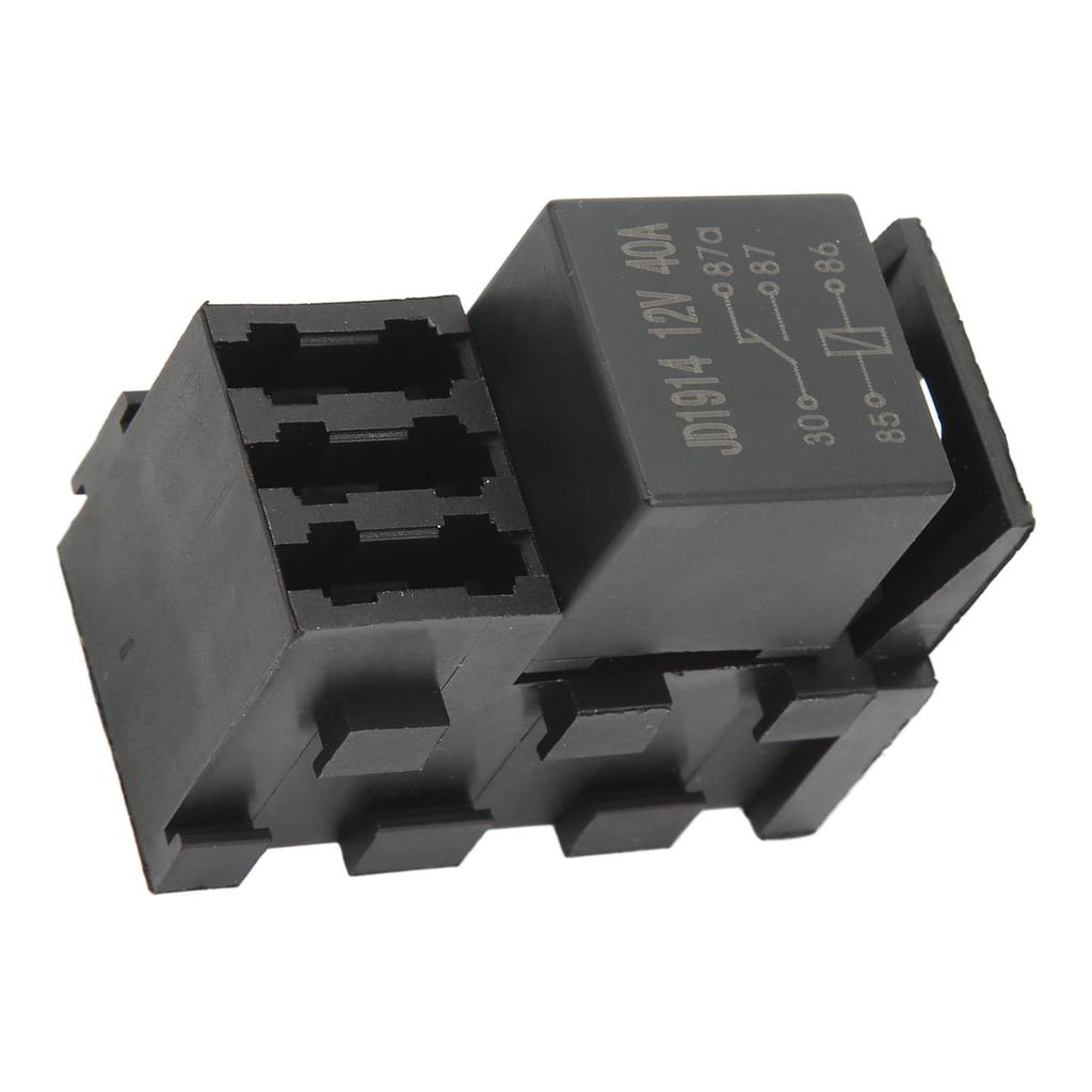 Sada pojistkové skříňky s relé, ABS 5pinový držák pojistky odolný vůči vysokým teplotám