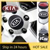 2026 Het Bilklistermärke 4 st Bil Aluminiumlegering Fälgkåpa Navkåpa Däckfälgskydd Dekoration För KIA K5 Stinger RIO Sorento Pican