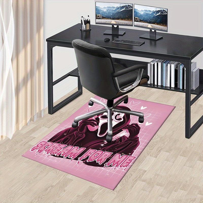 1pc Scream,Mask,Heart Office Carpet Soft Polyester Entrance Carpet Washable Non slip Machine Washabl