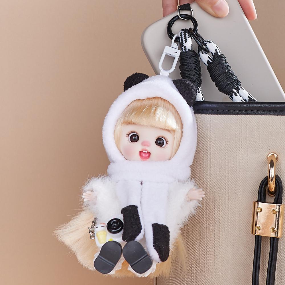 Lolita Doll Phone Charm, Bag Charm, Plush Toy, Articulated Doll, Dress-up Accessory