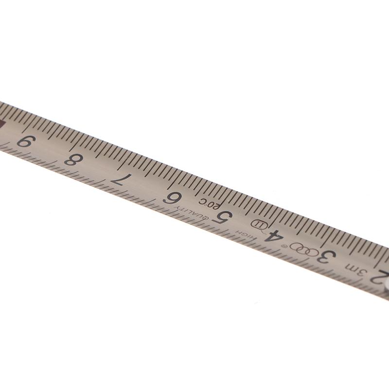 2/3 meter Einziehbares Linealband Tragbares Mini-Metall-Zuglineal Maßband