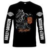 T-shirt a maniche lunghe da uomo Harley Davidson, dalla taglia S alla 6XL