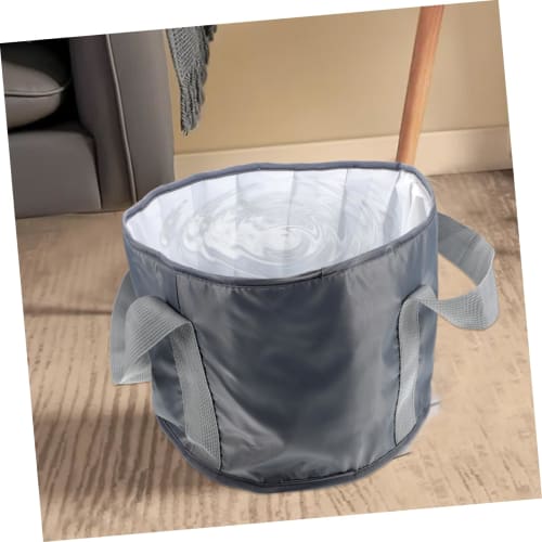 Healeved 1-Piece Foldable Outdoor Bathing Bucket for Travel and Footbaths
