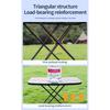 For Tesla Model Y/Juniper Travel Folding Camping Picnic Table Fits Rear Trunk Portable Folding Boot Table with Chairs Set