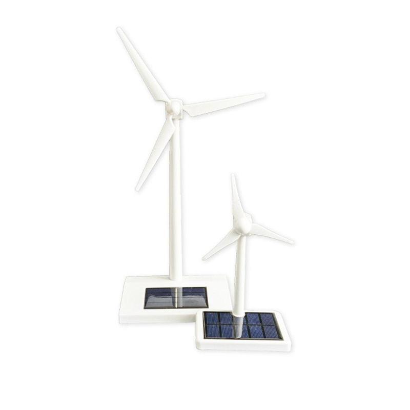 DIY Solar Powered Windmill Model,Desk Home Decor Kids Science Toy for Children S