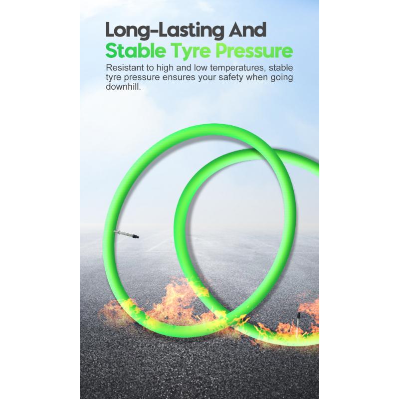 Ultralätt Cykel Innerslang 700c 18 25 28 32 Landsväg MTB Cykel TPU Material Däck 60mm 80mm Längd Fransk Ventil Superlätt Elcykel Kit