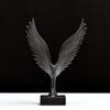 European Eagle/Angel Wing Statue Sculpture Figurine Resin Dapeng Spreading Collection Miniature for TV Cabinet Home Decoration