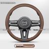 Mazda Steering Wheel Cover: Fits CX-4, CX-5, Axela, CX-30, 6, EZ-60, and Atenza.