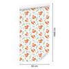 Squirrel Wallpaper White and Peach for Living Room and Bedroom 50x1000