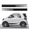 Sport Rennstreifen Auto Styling Tür Seitenleiste Aufkleber Vinyl Decals Dekor Für Mercedes Benz Smart Fortwo 453 451 Zubehör