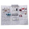 Travel Jewelry Organizer for Case Foldable Jewelry Roll Storage Bag for Necklace Earrings Rings Bracelet Storage Gifts