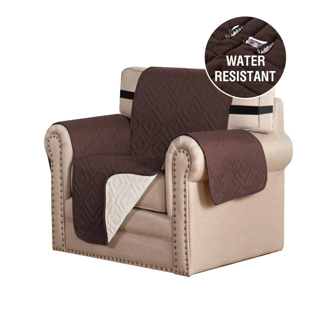 1/2/3/4 Seater Recliner Sofa Cover Water Repellent Sofa Cushion Solid Color Relax Lounger Slipcovers Couch Towel Armchair Covers