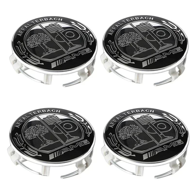 

Car Sticker 4 Pcs Car Wheel Hub Center Covers 75mm For Mercedes Benz W203 W204 W205 W209 W210 W211 W212 W176 W166 W163 W221 Car