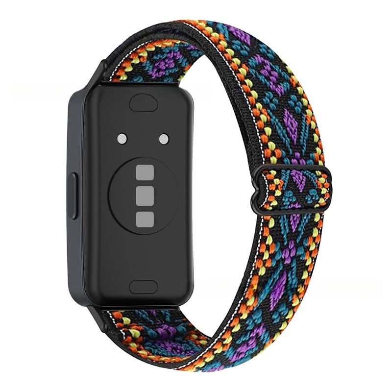 Nylon Braided Strap for Huawei Band 9 8 Replacement Bracelet on HuaWey Band9 Band8 Breathable Bohemian style Straps
