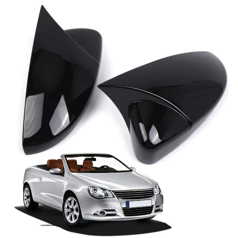 Проста установка Пара накладок на дзеркала заднього виду Клейка кришка дзеркала-крила для 09-17