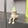 Yousheng 3D Printed Halloween Candle Figurine, Glow-in-the-Dark Spooky Decor with Movable Joints, Creative Desktop Decoration Multiple Colors, Gift