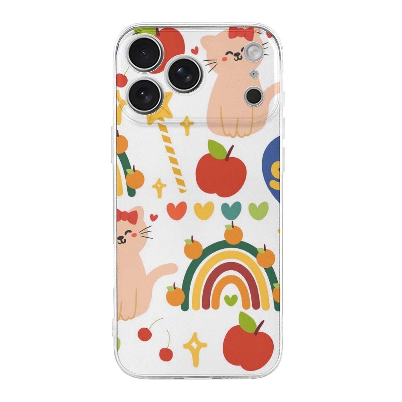 

1 Pack For Iphone 17/17Air/17Pro/17ProMax Slim Soft Tpu Protective Cover With Lightweight Drop Resistant Frame And Clean Slim Fit IPHONE-17ProMax белый