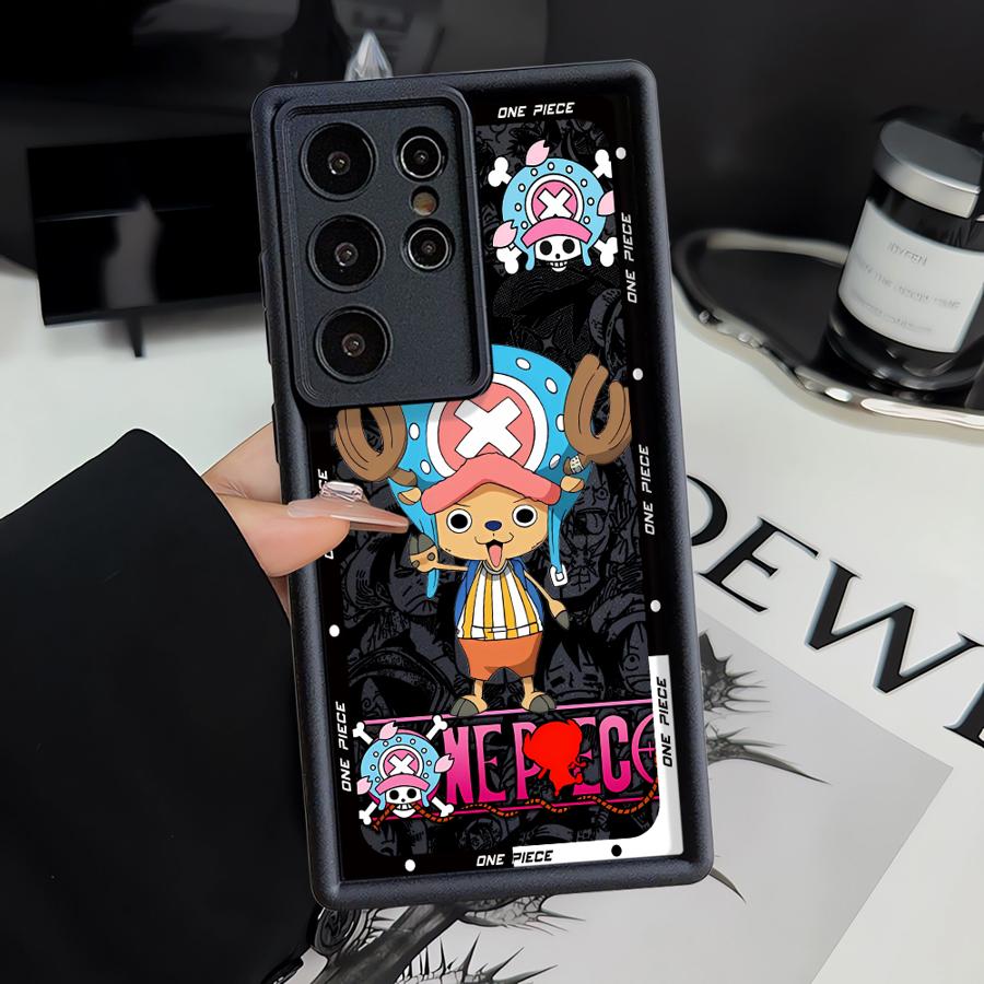 One Piece Anime Tony Tony Chopper Soft Cover Phone Case for Samsung Galaxy S21 S25 Ultra S22 S23 FE S20FE S24Ultra S24 Plus S25
