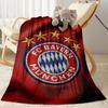 Bayern Munich Blanket Warmthful Decor Perfect for Chair Bed Office All-Season Use Digital Print Ideal Gift For Birthday Valentine'S Day