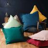 Taie d oreiller 80 x 80 cm Couleur emotion bleu outremer