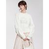 ELLE Women's Loose Fit Round Neck Sweatshirt