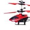Flying Plane Toy Helicopter, Desktop Decoration with Light, Gesture Helicopter
