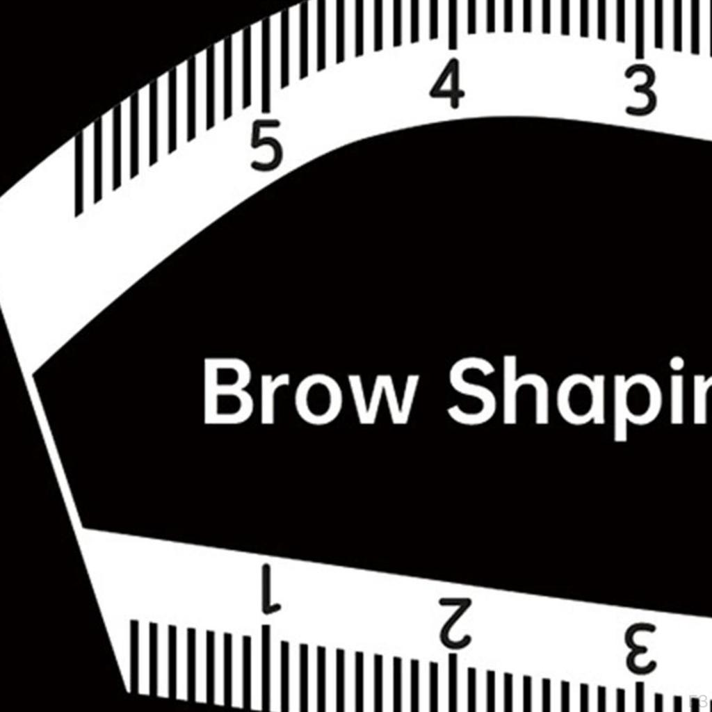 Eyebrow Shaping Ruler Brow Ruler,Professional for Beginners Positioning Lightweight Fast Drawing