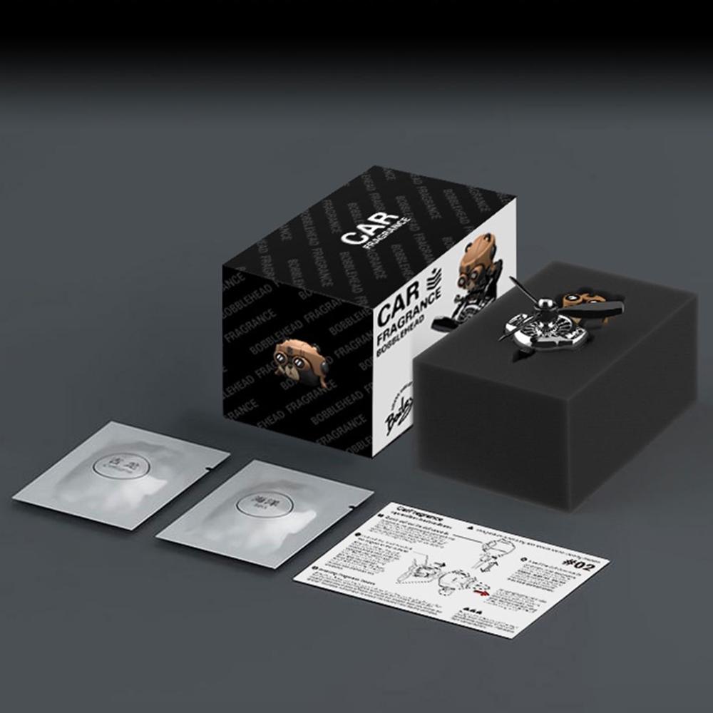 Car Air Freshener Cartoon Pilot Rotating Propeller Outlet Fragrance Magnetic Auto Accessories Interior Perfume Diffus