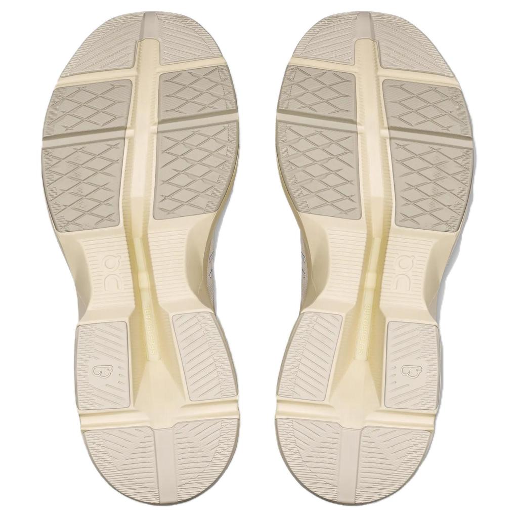 On Cloudpulse Abrasion Resistant Low Top Training Shoes Women's Ecru Sneakers 3WD30063575