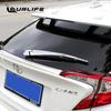 For Toyota C-HR CHR 2016 2017 2018    Car Rear Glass Wiper Cover Rear Trunk Window Wiper Cover Chrome