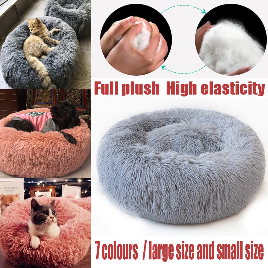 Comfortable Plush Kennel Dogs Pet Litter Deep Sleep PV Litter Sleeping Bed