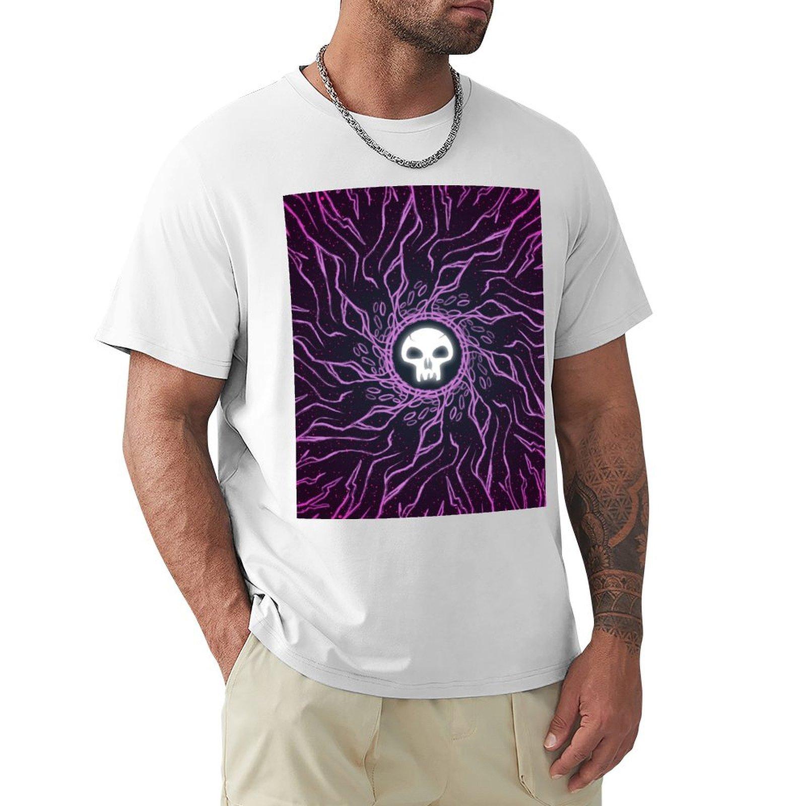 Минималистичная футболка Mana Skull II affliction shirts sublime customs shirts men graphic S