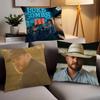 American singer  L-Luke C-Combs  Pillow Case Office Cushions Suitable For Sofa Car Bedroom Decorative Cushion Cover