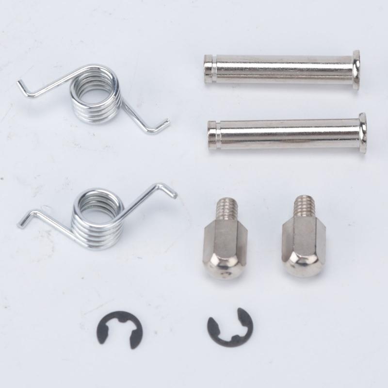 Front Footrest Replacement Set for GSX1300R 1999-2019, ABS Construction with Grooves Across Foot-Contact Areas