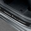DXWZK1 Car Door Sill Sticker Anti Scratch Protection Film Auto AccessoriesFor Tesla Model 3 Model S Model X Model Y Space X Roadster