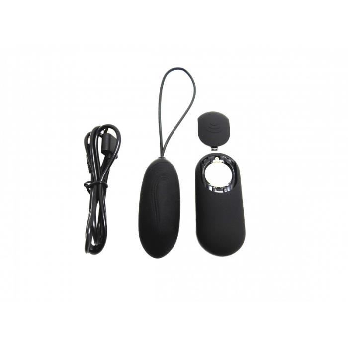 Masturbateur - MEN - Virgite-Egg G3 - Noir - Rechargeable - 7 Modes de Vibration - 10m Contrôle à Distance
