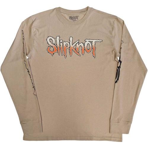 Slipknot Unisex Adult The End, So Far Barcode Logo Long-Sleeved T-Shirt