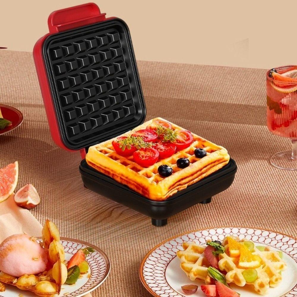 Quick Heating Electric Sandwich Machine Non-Stick Donut Toaster Portable Waffle Donut Maker Dinner