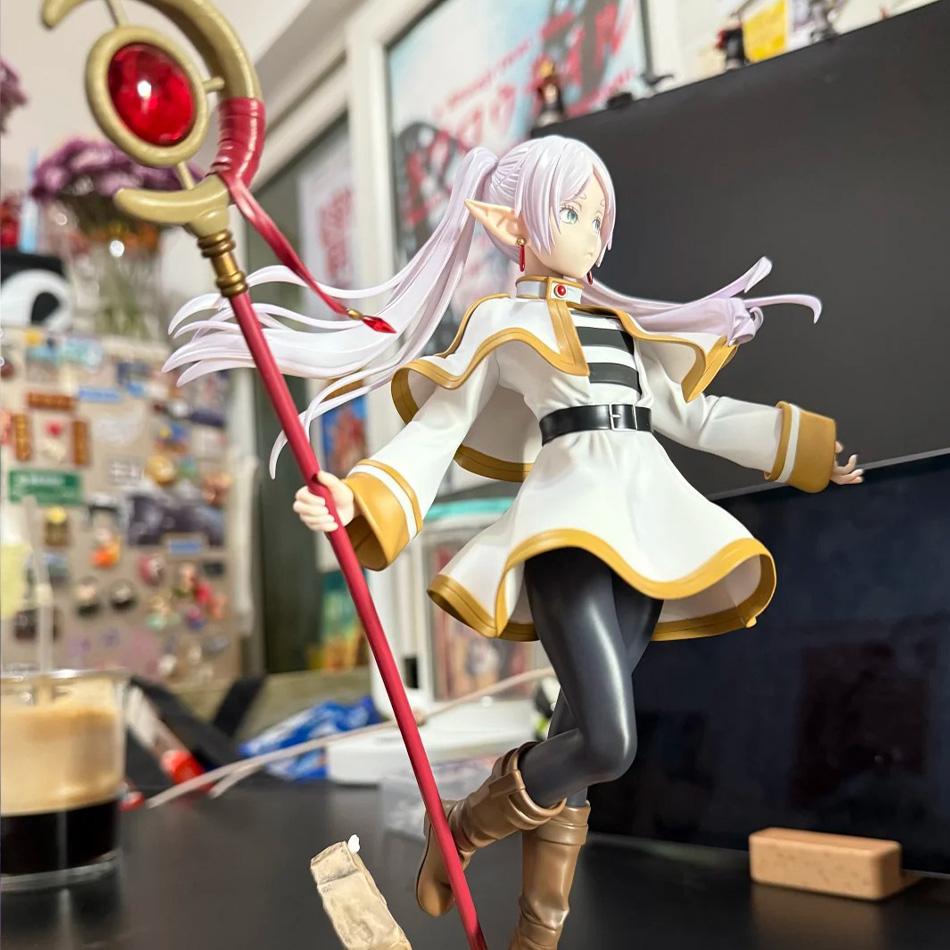 Frieren Beyond Journey'S End Anime Girl Figure Noodle Stopper Sousou No Frieren Action Figure Collectible Model Toys Gifts