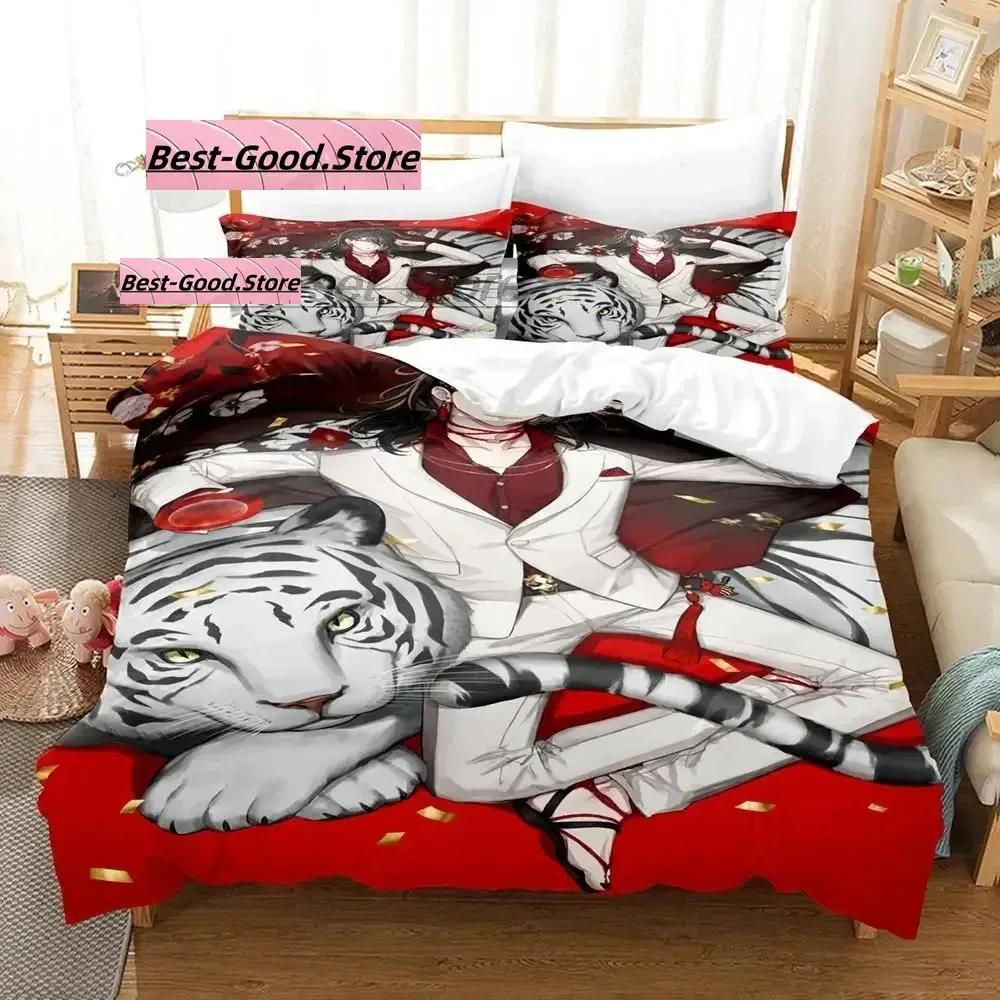 

Hololive vox Akuma Bedding Set Duvet Cover Sheet Printed Bed Set Pillowcase Bed Full Queen King Size Comforter Bedroom 70x133cm 2pcs