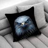 Federa per Cuscino Decorativo con Aquila Falco Uccello per Cuscini Quadrati da 50cm 40cm 55cm 45cm 30cm Copricuscino per Camera da Letto