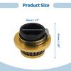 Motoforti Motorcycle Air Filter Air Intake Cleaner Mesh Rubber Metal Air Filter Replacement for Dirt Pit Bike ATV Scooter Moped