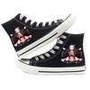 Scarpe da Ginnastica Alte in Tela Demon Slayer - Unisex Moda Cartoni Animati