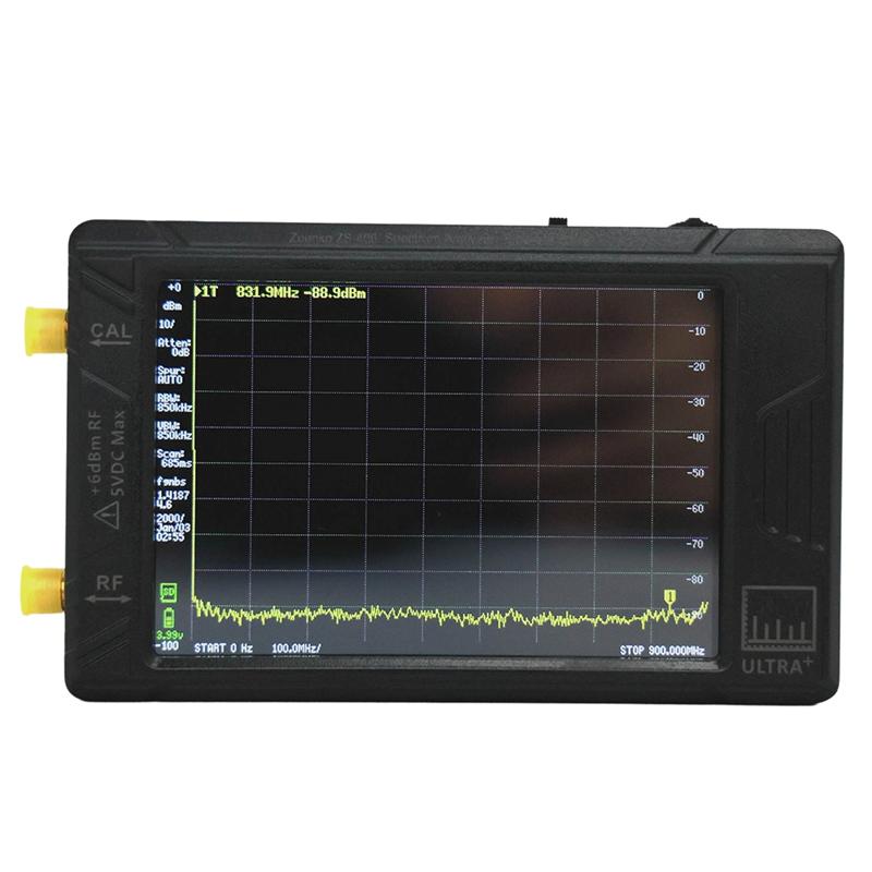 ABMH-900Mhz-5.4Ghz Handheld Spectrum Analyzer For Tinysa ULTRA PLUS 4" Display Battery 5000Mah 900Mhz-5.4Ghz